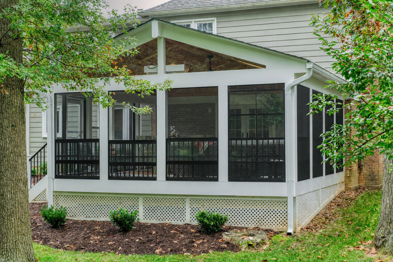 Deck-to-sunroom conversion in Moreno Valley, CA